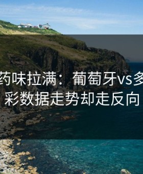 德比火药味拉满：葡萄牙vs多特，体彩数据走势却走反向